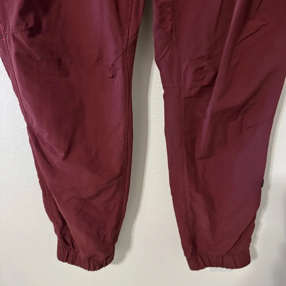 Rab Obtuse Pants Burgundy Stretch Pull On Pockets Outdoor Gorpcore Climbing-XL - Picture 5 of 12